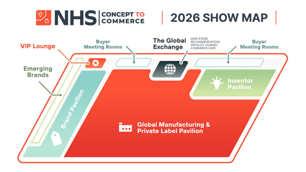 NHS 2026 Show Floor Map – West Hall Stand 2451
